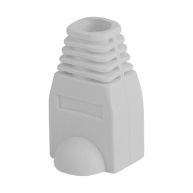 FUNDA PROTECTOR LANBERG CONECTOR RJ45 PACK 100 UDS GRIS