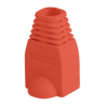 FUNDA PROTECTOR LANBERG CONECTOR RJ45 PACK 100 UDS ROJO