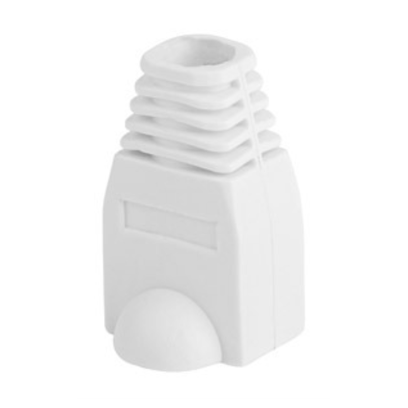 FUNDA PROTECTOR LANBERG CONECTOR RJ45 PACK 100 UDS BLANCO