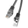 CABLE RED LANBERG LATIGUILLO CAT6 FTP 5M NEGRO FLUKE PASSED