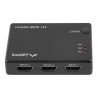 SWITCH VIDEO LANBERG 3 X HDMI MICRO USB NEGRO CONTROL REMOTO
