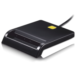 LECTOR TARJETAS EXTERNO TARJETAS INTELIGENTES Y DNIe TOOQ TQR 210B NEGRO