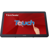 MONITOR VIEWSONIC TD2430 236 FHD VGA HDMI DP ALTAVOCES TACTIL NEGRO