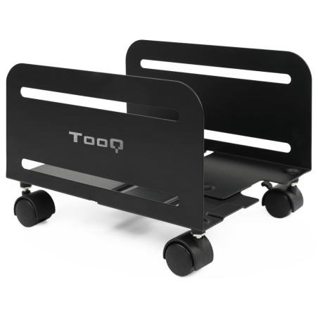 SOPORTE PARA CPU DE SUELO CON RUEDAS TOOQ UMCS0004 B NEGRO