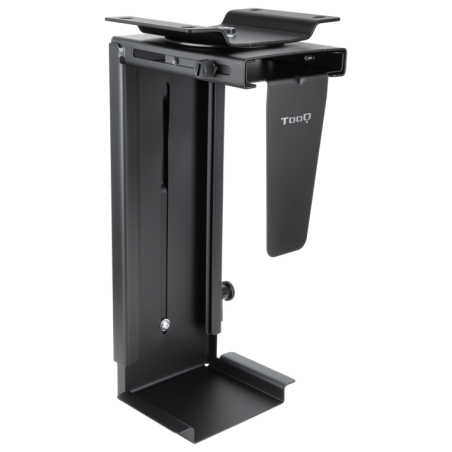 SOPORTE PARA CPU TOOQ ESCRITORIO PARED NEGRO