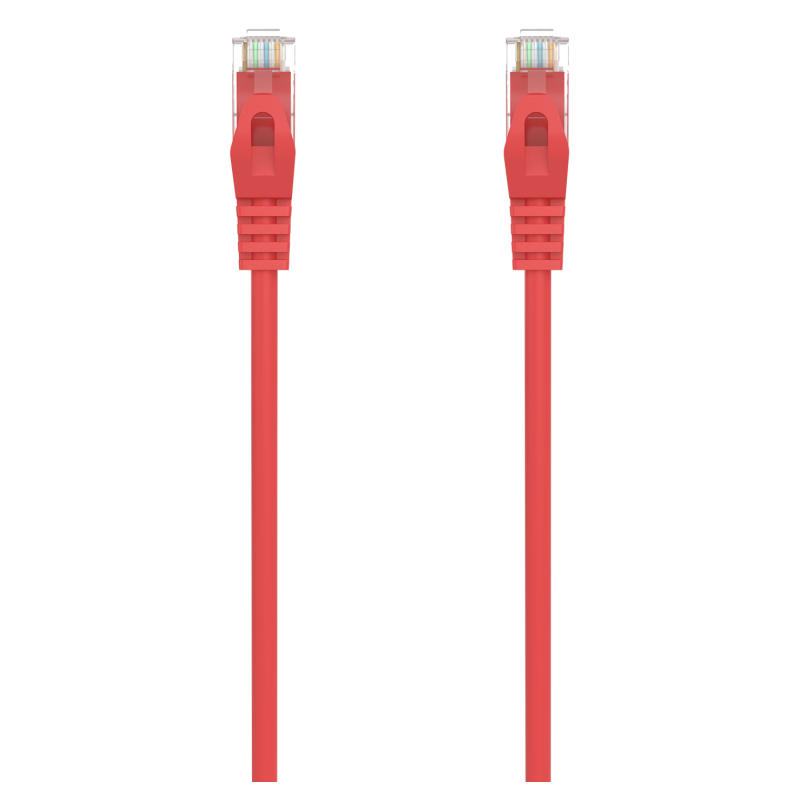 CABLE RED AISENS LATIGUILLO RJ45 LSZH CAT6A UTP AWG24 25CM ROJO