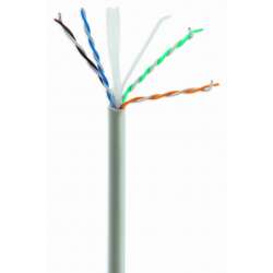 CABLE RED GEMBIRD CAT6 UTP LAN PREMIUM CCA SOLID ECA 305M