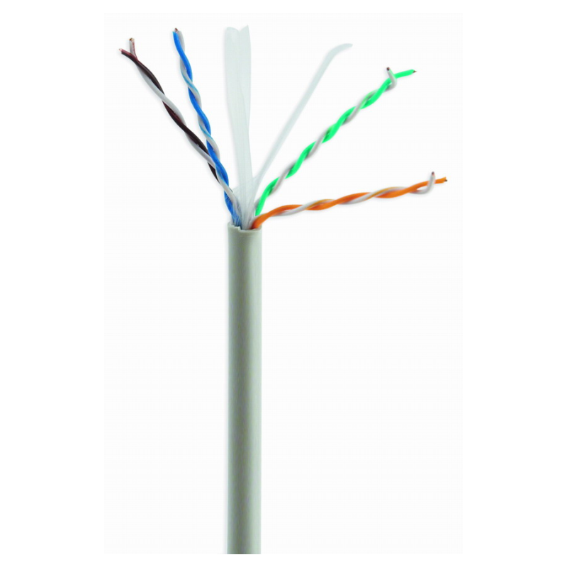 CABLE RED GEMBIRD CAT6 UTP LAN PREMIUM CCA SOLID ECA 305M