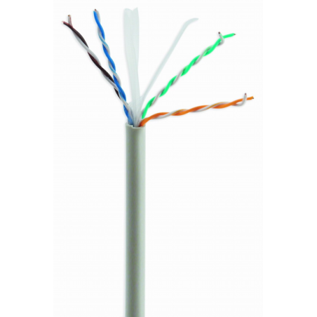 CABLE RED GEMBIRD CAT6 UTP LAN PREMIUM CCA SOLID ECA 305M