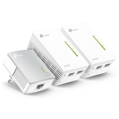 POWERLINE WIFI TP LINK AV600 KIT 3UDS 2 PORT
