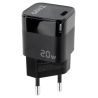 CARGADOR DE PARED TOOQ USB C PD 20W NEGRO