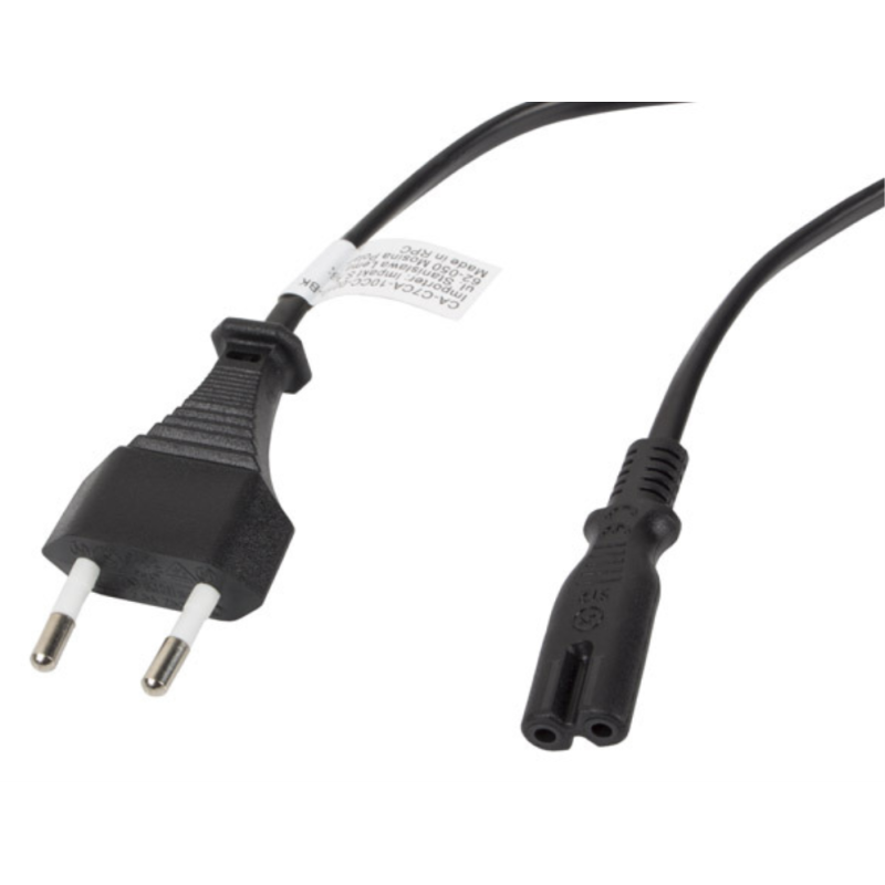 CABLE LANBERG DE ALIMENTACION OCHO CEE 7 16 A IEC320 C7 NEGRO 3M