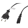CABLE LANBERG DE ALIMENTACION OCHO CEE 7 16 A IEC320 C7 NEGRO 3M