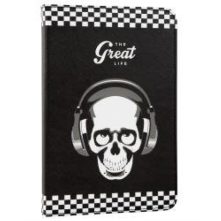 FUNDA TABLET E VITTA STAND 2P SKULL GREAT LIFE 101