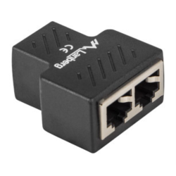ADAPTADOR LANBERG SPLITTER SFTP 1XRJ45 A 2XRJ45