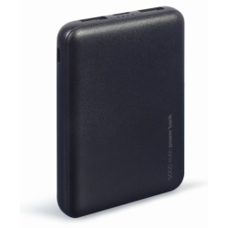 POWERBANK GEMBIRD 5000mAh 1x microUSB A 2x USB A NEGRO