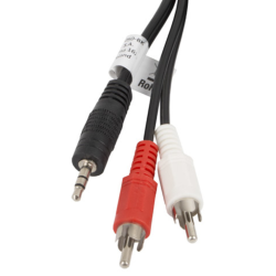 CABLE ESTEREO LANBERG JACK 35MM 2X RCA MACHO 5M