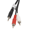 CABLE ESTEREO LANBERG JACK 35MM 2X RCA MACHO 5M