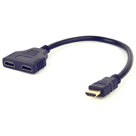 CABLE HDMI GEMBIRD DOBLE PUERTO HDMI PASIVA