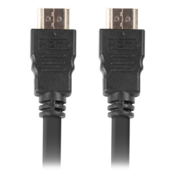 CABLE HDMI LANBERG MACHO MACHO V14 ALTA VELOCIDAD 05M NEGRO