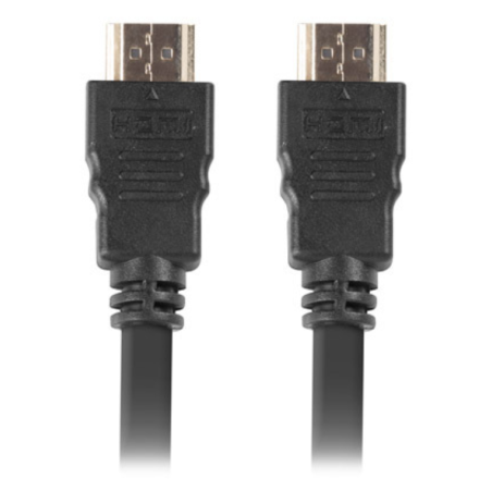 CABLE HDMI LANBERG MACHO MACHO V14 ALTA VELOCIDAD 05M NEGRO