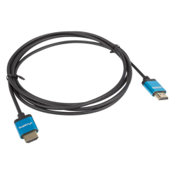 CABLE HDMI LANBERG MACHO MACHO V20 4K SLIM 1M NEGRO