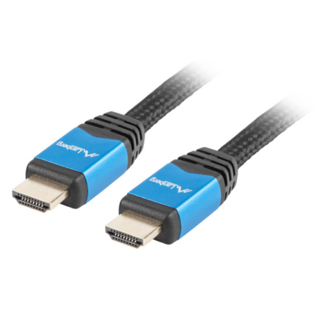 CABLE HDMI LANBERG MACHO MACHO V20 CU 4K PREMIUM 3M NEGRO