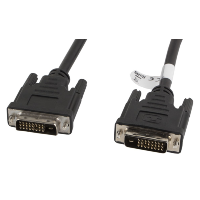 CABLE DVI D LANBERG 241 MACHO MACHO DUAL LINK 18M