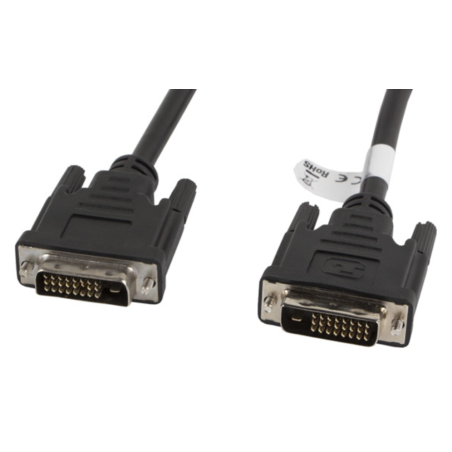 CABLE DVI D LANBERG 241 MACHO MACHO DUAL LINK 3M