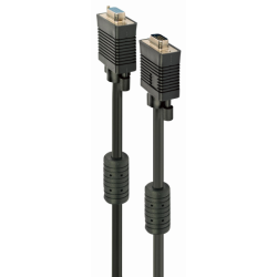 Cable VGA M H Mcoax 2m BK Ferr