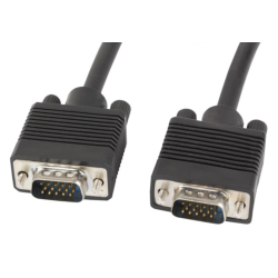 CABLE VGA LANBERG MACHO MACHO FERRITA 18M NEGRO