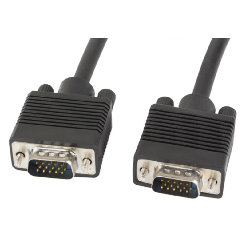 CABLE VGA LANBERG MACHO MACHO FERRITA 18M NEGRO