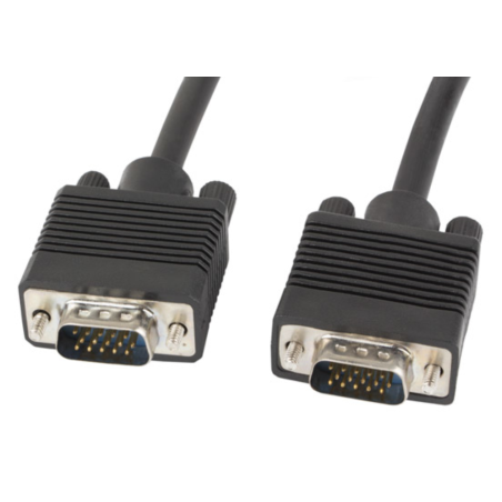 CABLE VGA LANBERG MACHO MACHO FERRITA 5M NEGRO