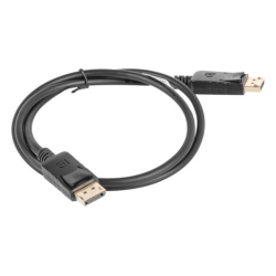 CABLE DISPLAYPORT LANBERG MACHO MACHO 4K 1M NEGRO