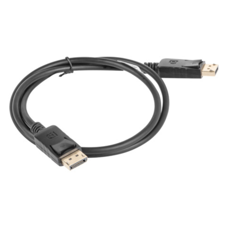 CABLE DISPLAYPORT LANBERG MACHO MACHO 4K 1M NEGRO