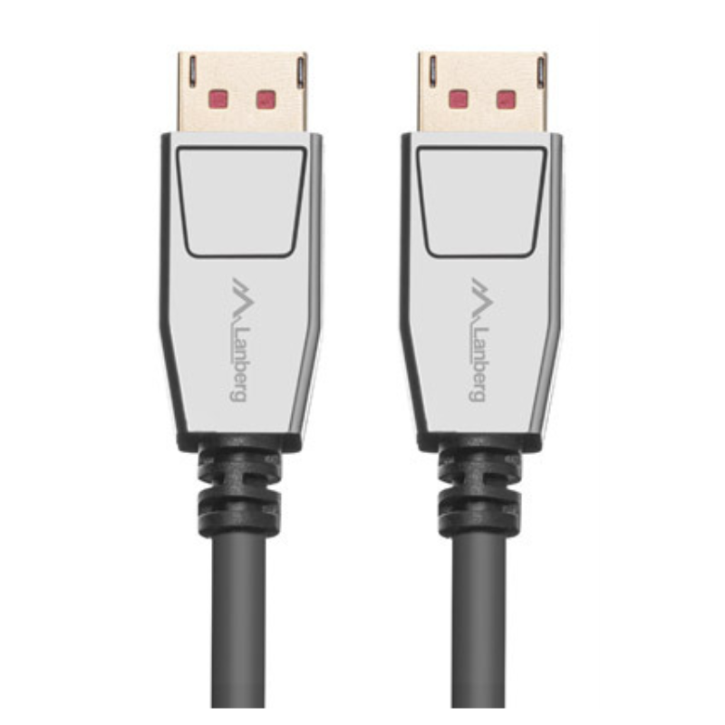 CABLE LANBERG DISPLAYPORT 8K V14 M M 20 PIN DE 18M