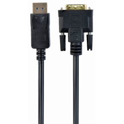CABLE ADAPTADOR GEMBIRD DISPLAYPORT MACHO A DVI MACHO 18M