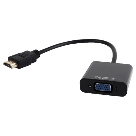 ADAPTADOR GEMBIRD HDMI A VGA HEMBRA CON 35MM AUDIO 020M