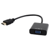 ADAPTADOR GEMBIRD HDMI A VGA HEMBRA CON 35MM AUDIO 020M