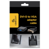 CABLE ADAPTADOR GEMBIRD DVI D MACHO A VGA HEMBRA 15 PINES