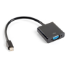 ADAPTADOR LANBERG MINIDISPLAYPORT MACHO VGA HEMBRA 20CM NEGRO
