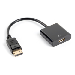 ADAPTADOR LANBERG DISPLAYPORT MACHO HDMI HEMBRA 10CM