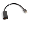 ADATADOR LANBERG MINIDISPLAYPORT MACHO HDMI HEMBRA 20CM NEGRO