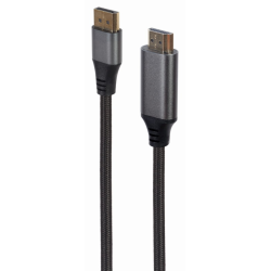 CABLE DISPLAYPORT GEMBIRD A HDMI MACHO MACHO 4K V12 18 PREMIUM SERIES