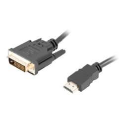 CABLE HDMI LANBERG MACHO DVI MACHO 241 18M DUAL LINK GOLD 4K