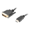 CABLE HDMI LANBERG MACHO DVI MACHO 241 18M DUAL LINK GOLD 4K