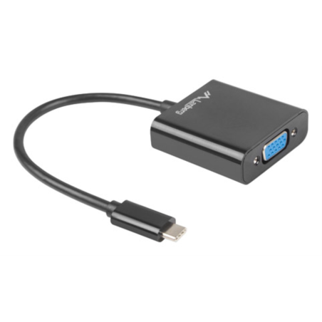 ADAPTADOR LANBERG USB 31 TIPO C VGA HEMBRA