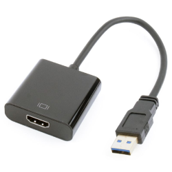 CABLE ADAPTADOR GEMBIRD USB 30 MACHO A HDMI HEMBRA NEGRO