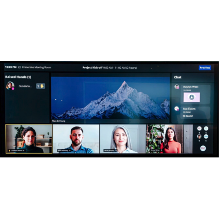 MONITOR INTERACTIVO MAXHUB UW105NA 105 5K DISPLAY 21 9 ANDROID 13