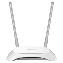 ROUTER TP LINK N300 4 PORT 10 100 2 ANTENAS ISP